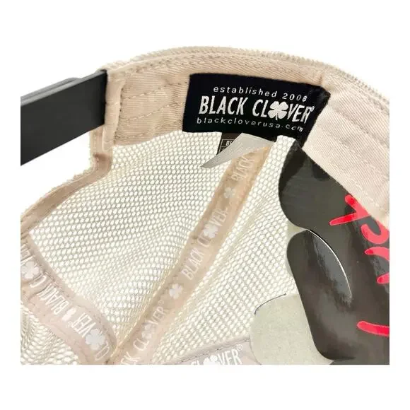 TCU Texas Christian University Horned Frogs Black Clover Trucker Hat NWT - Picture 11 of 12